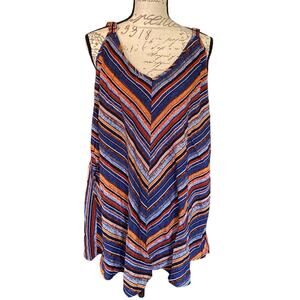 Bloomchic Striped Cami Tank Top Size 22/24 NEW